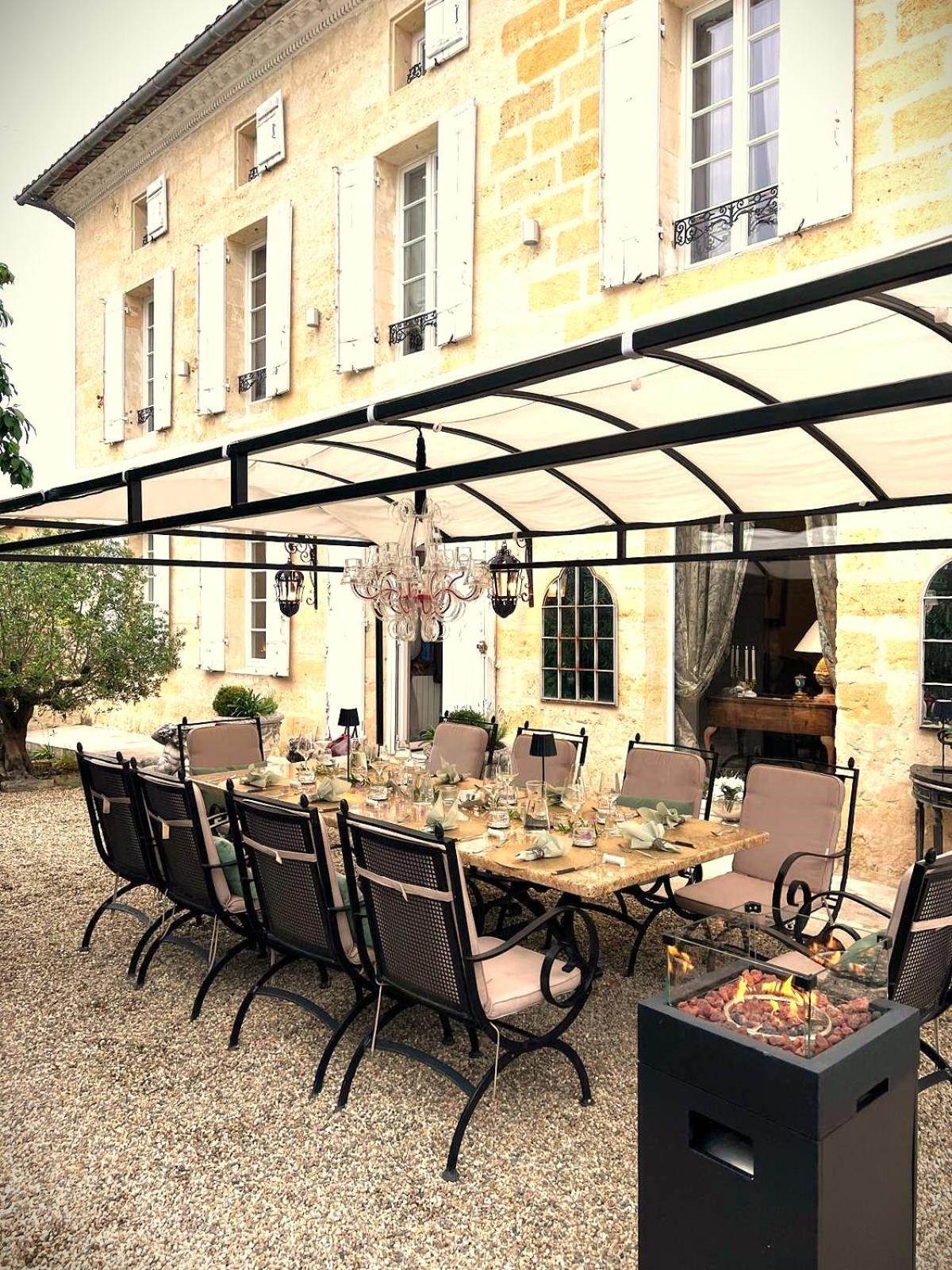 B&B Clos Emilion Et Table D'Hote En Option Vignonet Exterior photo